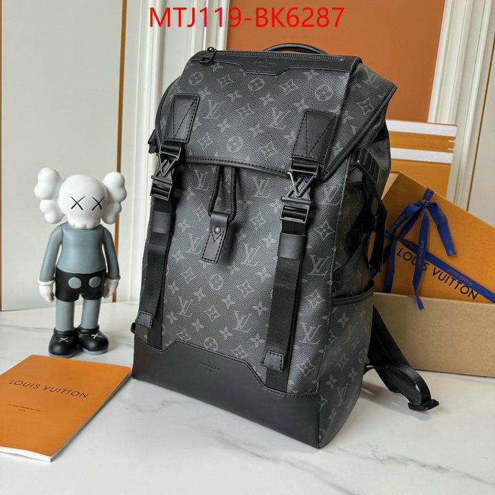 LV Bags(4A)-Backpack- top designer replica ID: BK6287 $: 119USD,