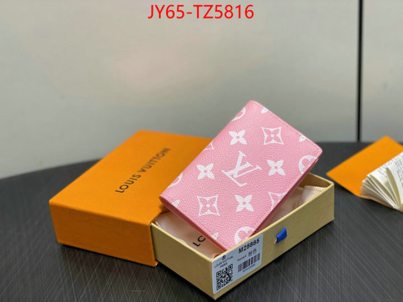 LV Bags(TOP)-Wallet fake high quality ID: TZ5816 $: 65USD,
