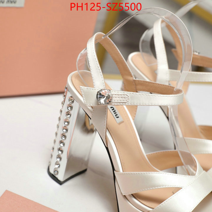Women Shoes-Miu Miu wholesale designer shop ID: SZ5500 $: 125USD