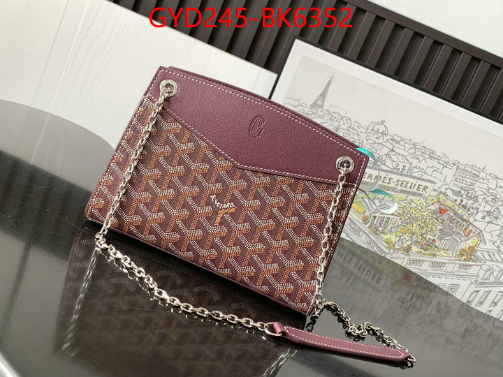 Goyard Bags(TOP)-Crossbody- online china ID: BK6352 $: 245USD,