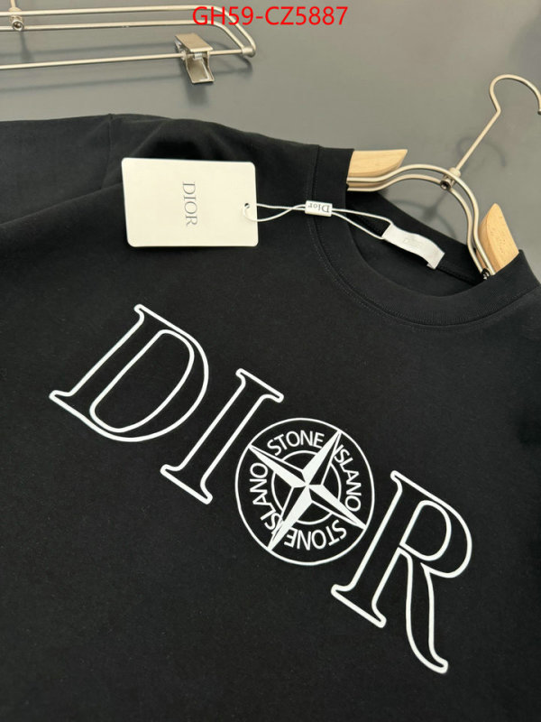 Clothing-Dior what is aaaaa quality ID: CZ5887 $: 59USD