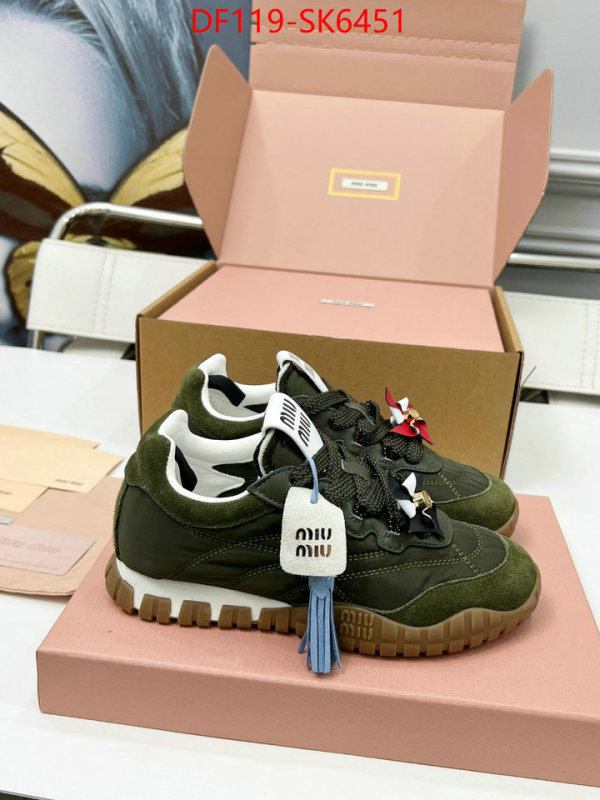 Women Shoes-Miu Miu quality replica ID: SK6451 $: 119USD