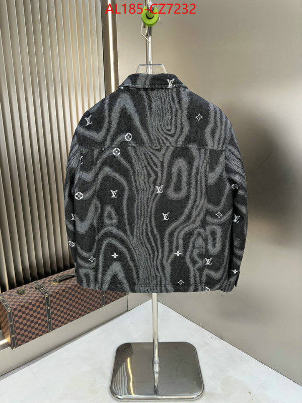 Down jacket Men-LV how to buy replica shop ID: CZ7232 $: 185USD