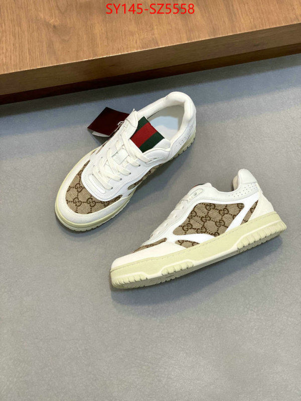 Men Shoes-Gucci what is a 1:1 replica ID: SZ5558 $: 145USD
