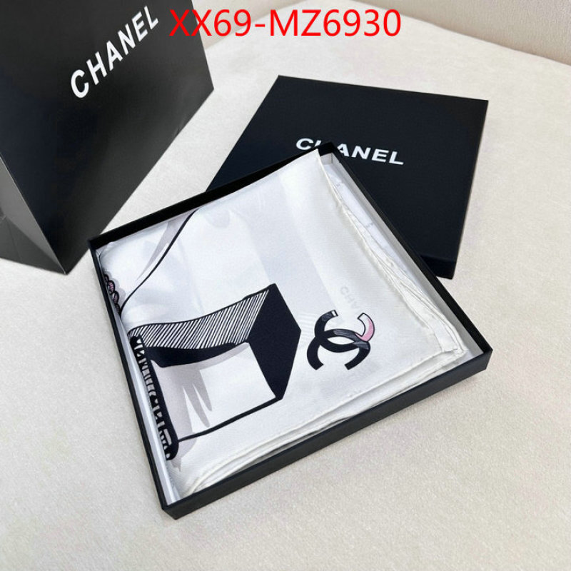 Scarf-Chanel top quality fake ID: MZ6930 $: 69USD