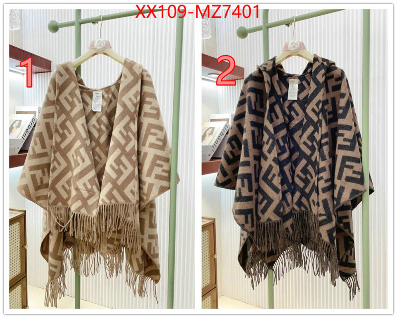 Scarf-Fendi styles & where to buy ID: MZ7401 $: 109USD