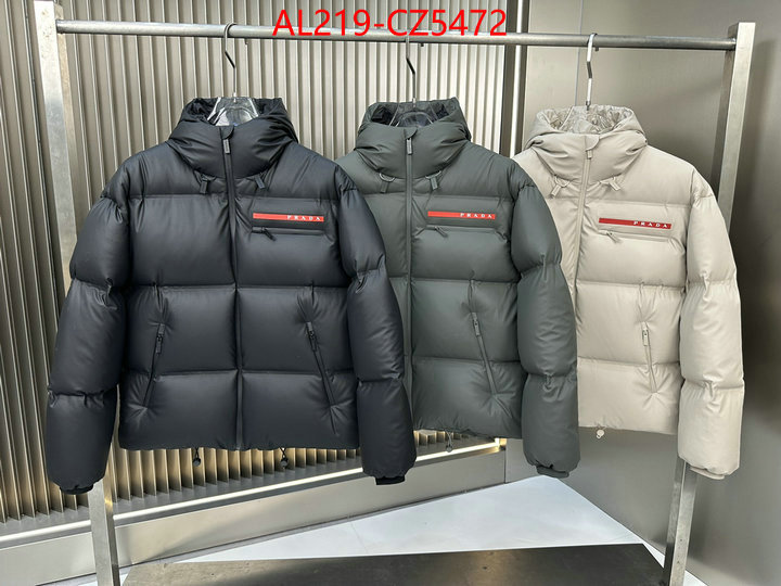 Down jacketMen-Prada buy 2024 replica ID: CZ5472 $: 219USD