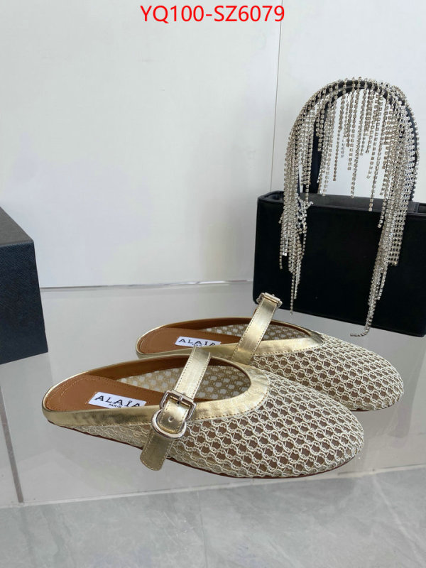 Women Shoes-ALAIA top grade ID: SZ6079 $: 100USD