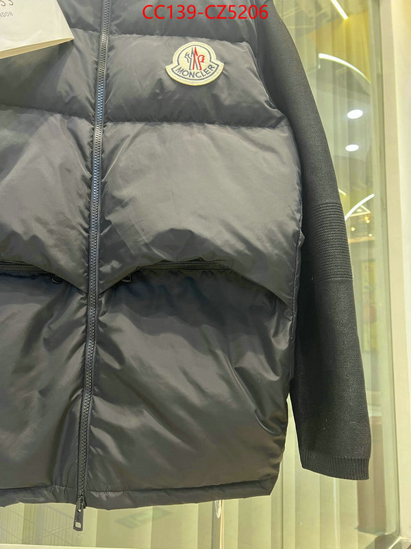 Down jacket Men-Moncler high quality happy copy ID: CZ5206 $: 139USD