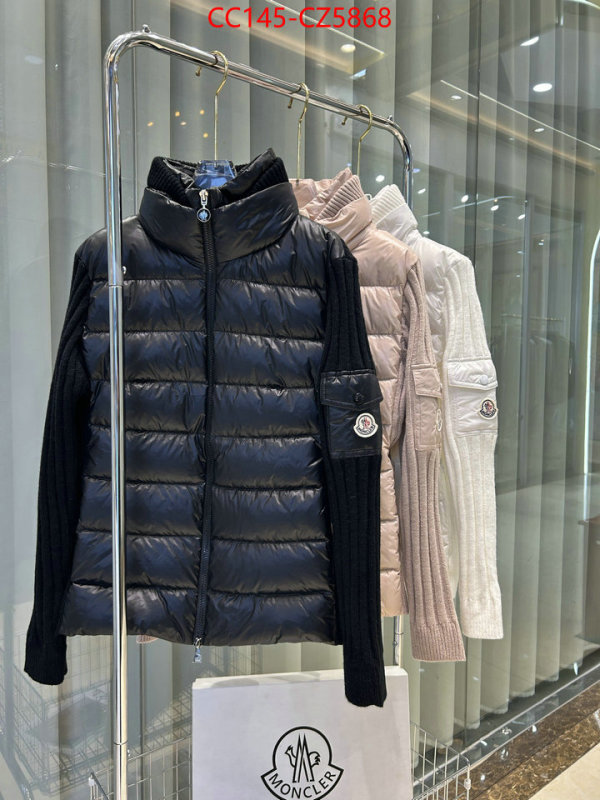 Down jacket Women-Moncler designer wholesale replica ID: CZ5868 $: 145USD