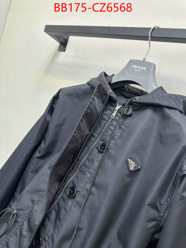 Clothing-Prada how quality ID: CZ6568 $: 175USD