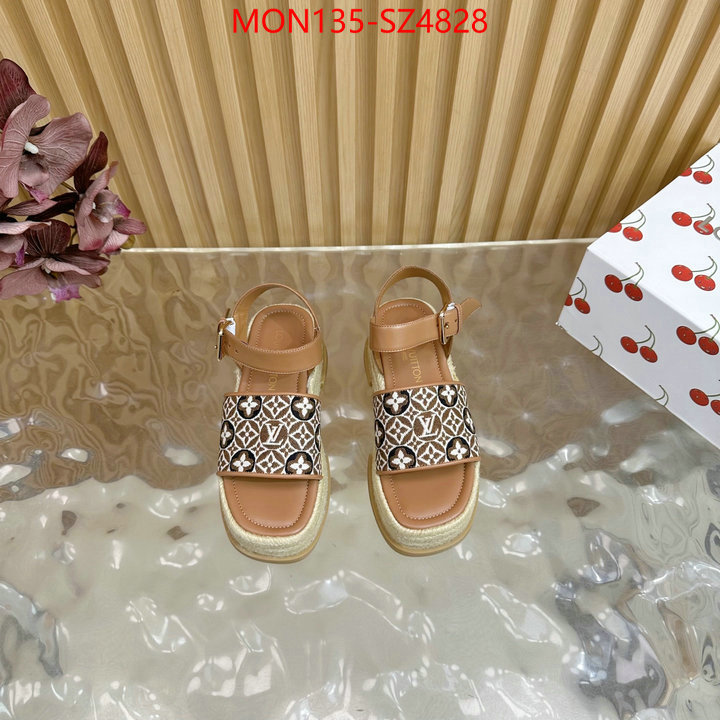 Women Shoes-LV wholesale replica shop ID: SZ4828 $: 135USD