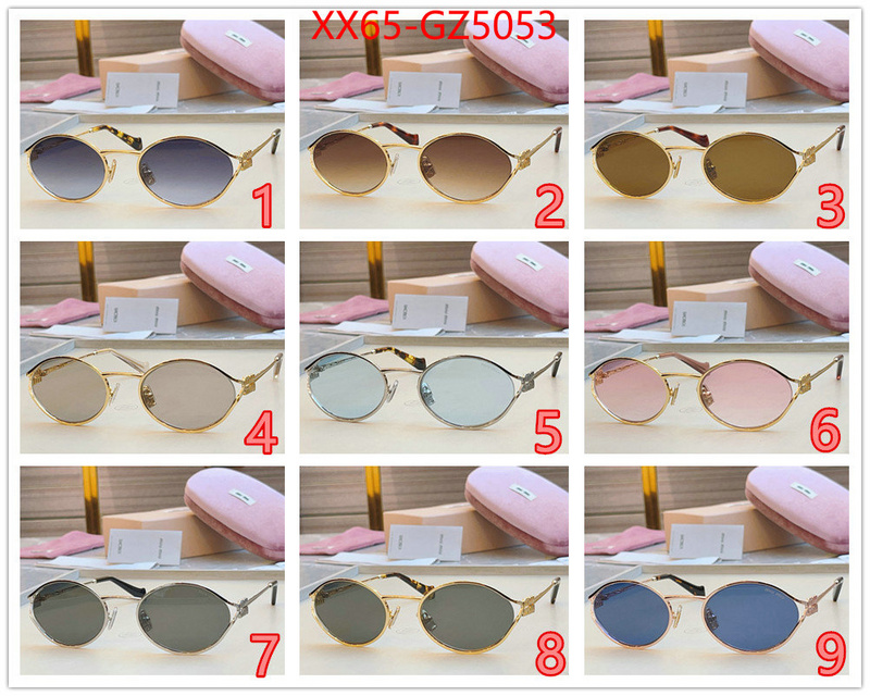 Glasses-Miu Miu perfect quality ID: GZ5053 $: 65USD
