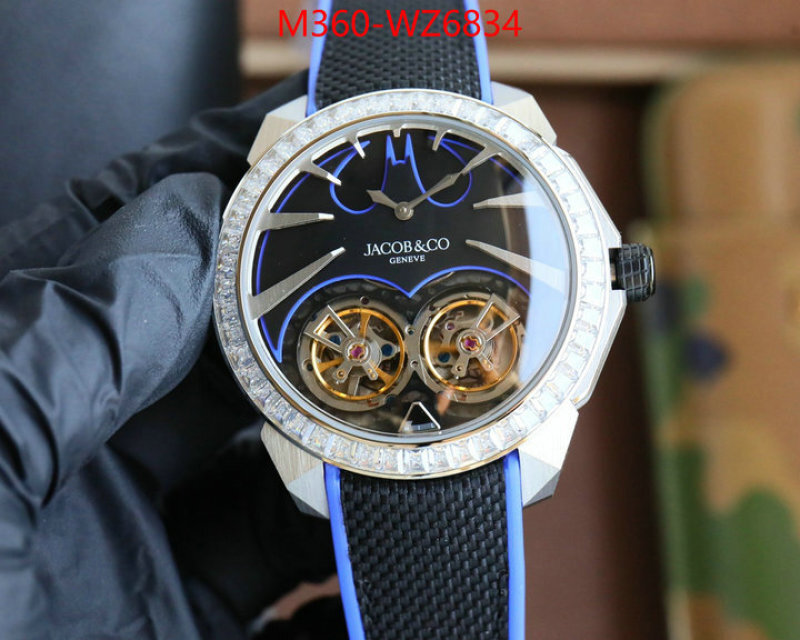 Watch(TOP)-Jacobco buy 2024 replica ID: WZ6834 $: 360USD
