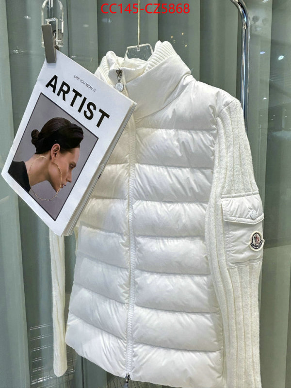 Down jacket Women-Moncler designer wholesale replica ID: CZ5868 $: 145USD