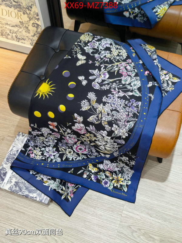Scarf-Dior best quality replica ID: MZ7388 $: 69USD