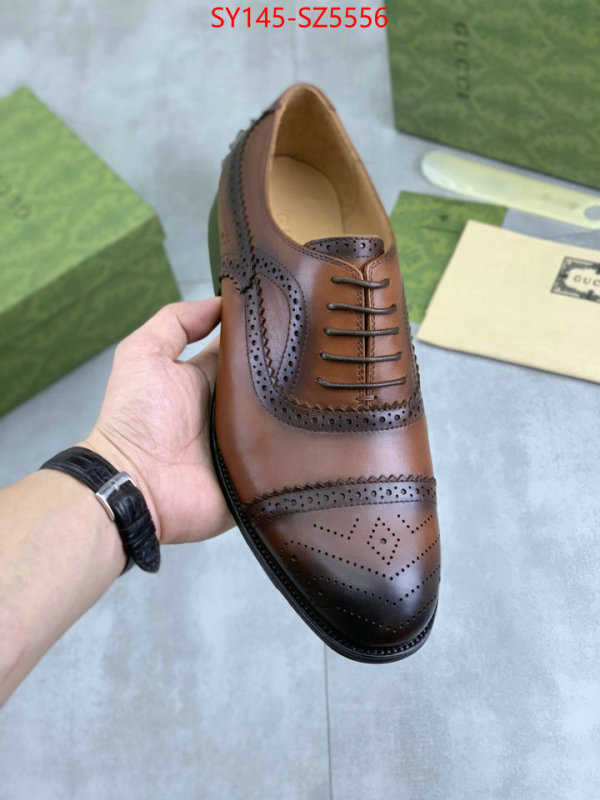 Men Shoes-Gucci fake high quality ID: SZ5556 $: 145USD