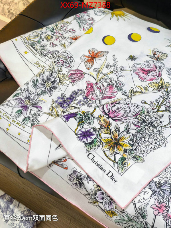 Scarf-Dior best quality replica ID: MZ7388 $: 69USD