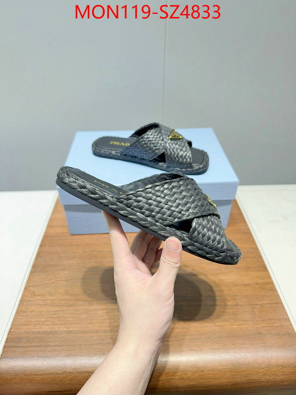 Women Shoes-Prada 2024 aaaaa replica customize ID: SZ4833 $: 119USD