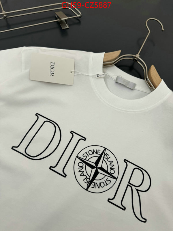 Clothing-Dior what is aaaaa quality ID: CZ5887 $: 59USD