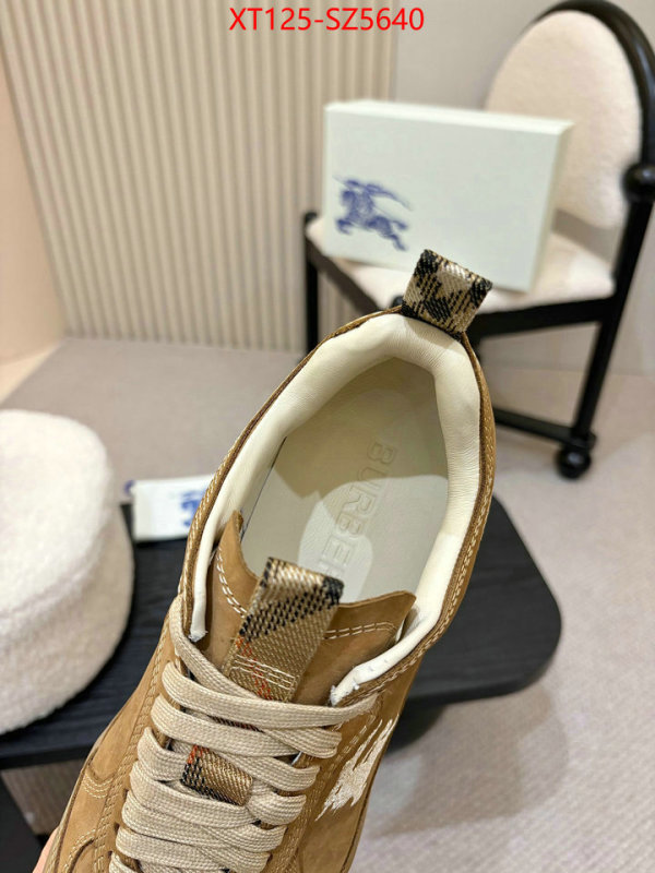Men Shoes-Burberry 2024 aaaaa replica customize ID: SZ5641 $: 125USD