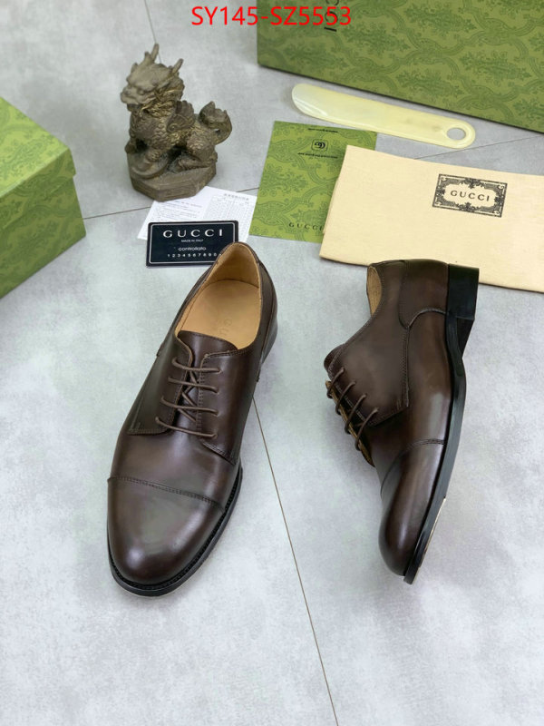 Men Shoes-Gucci aaaaa+ replica ID: SZ5553 $: 145USD
