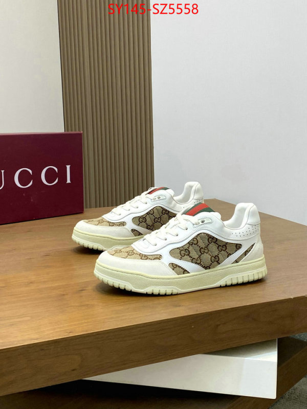 Men Shoes-Gucci what is a 1:1 replica ID: SZ5558 $: 145USD