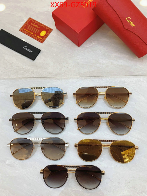 Glasses-Cartier what is a 1:1 replica ID: GZ5019 $: 69USD