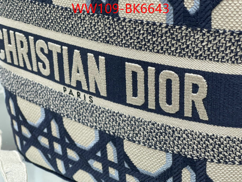 Dior Bags(4A)-Handbag- how to buy replica shop ID: BK6643 $: 109USD,