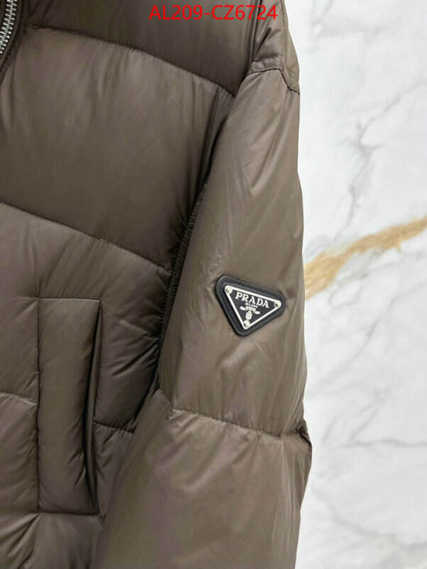 Down jacket Women-Prada cheap replica ID: CZ6724 $: 209USD