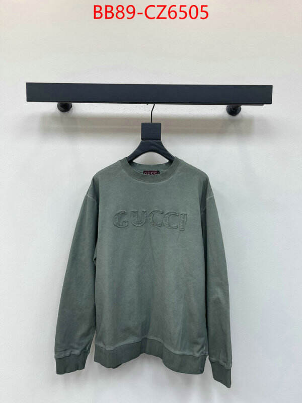 Clothing-Gucci customize best quality replica ID: CZ6505 $: 89USD