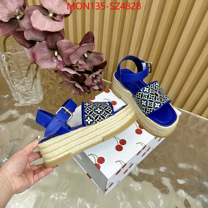 Women Shoes-LV wholesale replica shop ID: SZ4828 $: 135USD