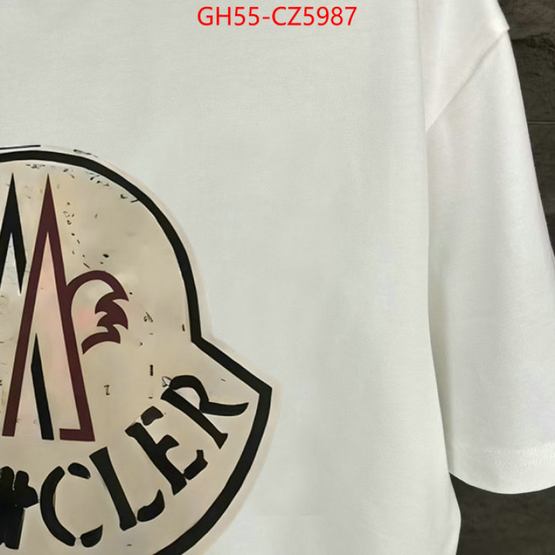 Clothing-Moncler designer fashion replica ID: CZ5987 $: 55USD