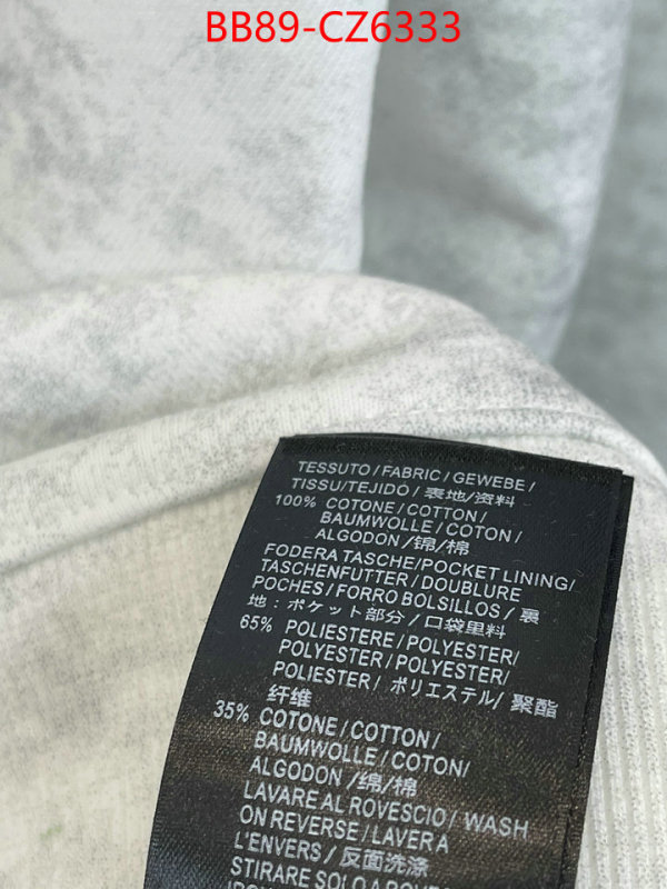 Clothing-Balenciaga top 1:1 replica ID: CZ6333 $: 89USD