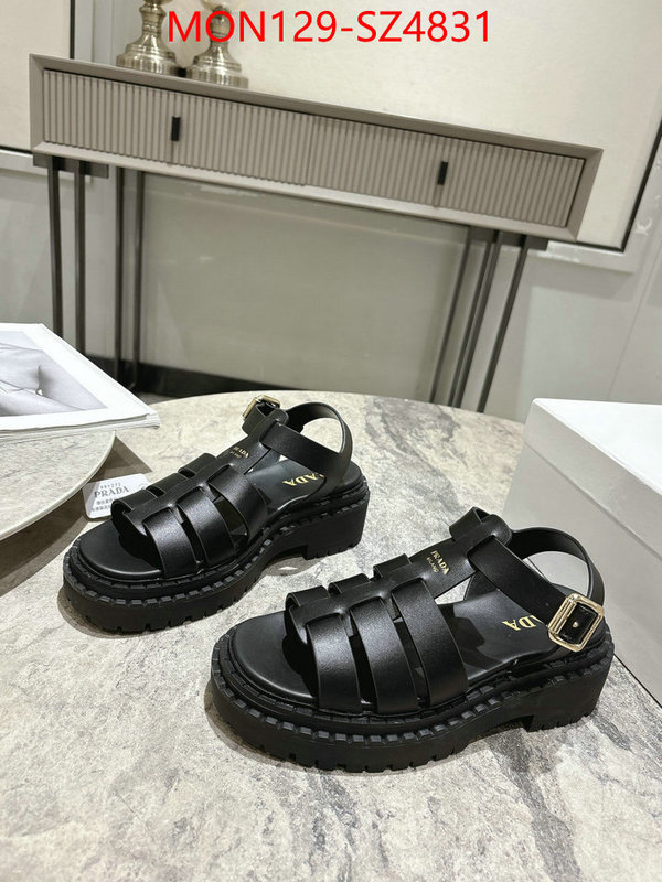 Women Shoes-Prada highest quality replica ID: SZ4831 $: 129USD