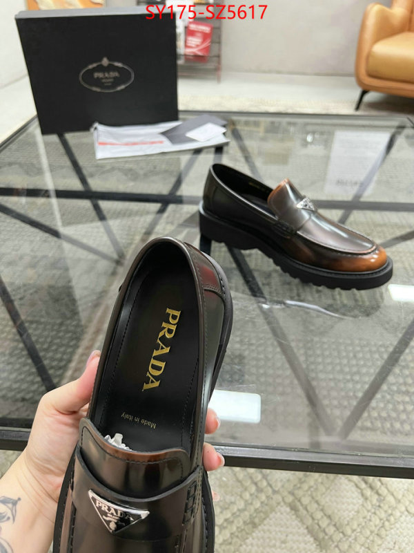 Men shoes-Prada aaaaa+ replica ID: SZ5617 $: 175USD