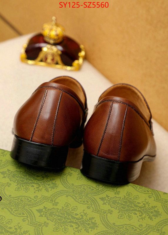 Men Shoes-Gucci designer 1:1 replica ID: SZ5560 $: 125USD