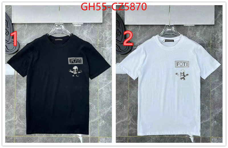 Clothing-Chrome Hearts buy cheap ID: CZ5870 $: 55USD