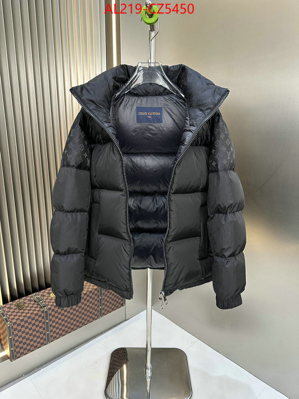 Down jacket Men-LV mirror quality ID: CZ5450 $: 219USD