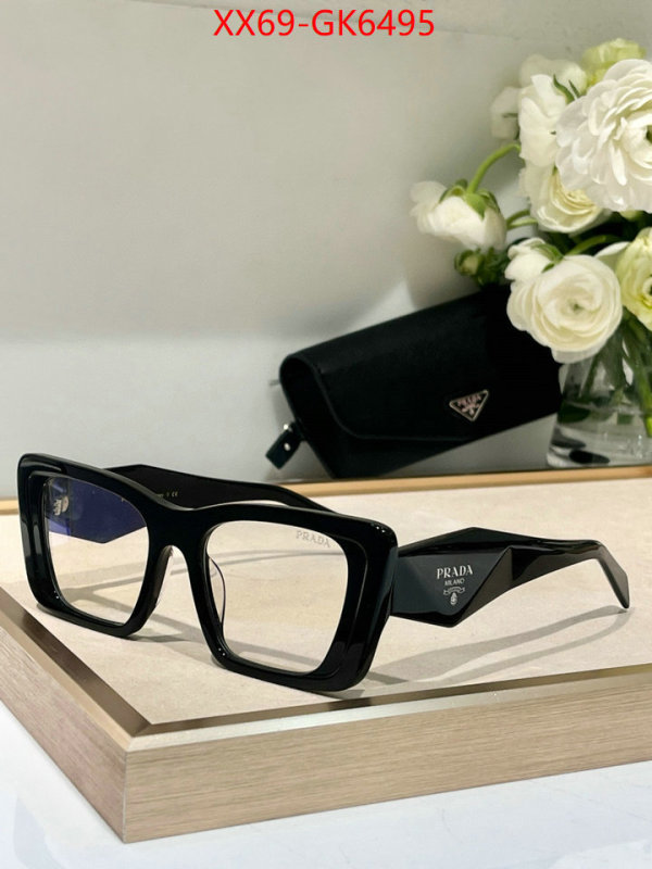Glasses-Prada cheap replica ID: GK6495 $: 69USD