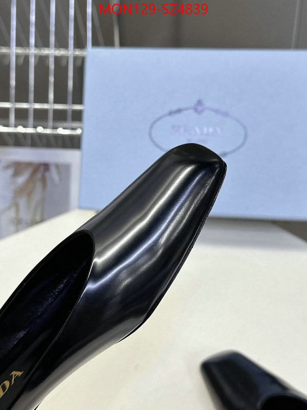 Women Shoes-Prada luxury 7 star replica ID: SZ4839 $: 129USD