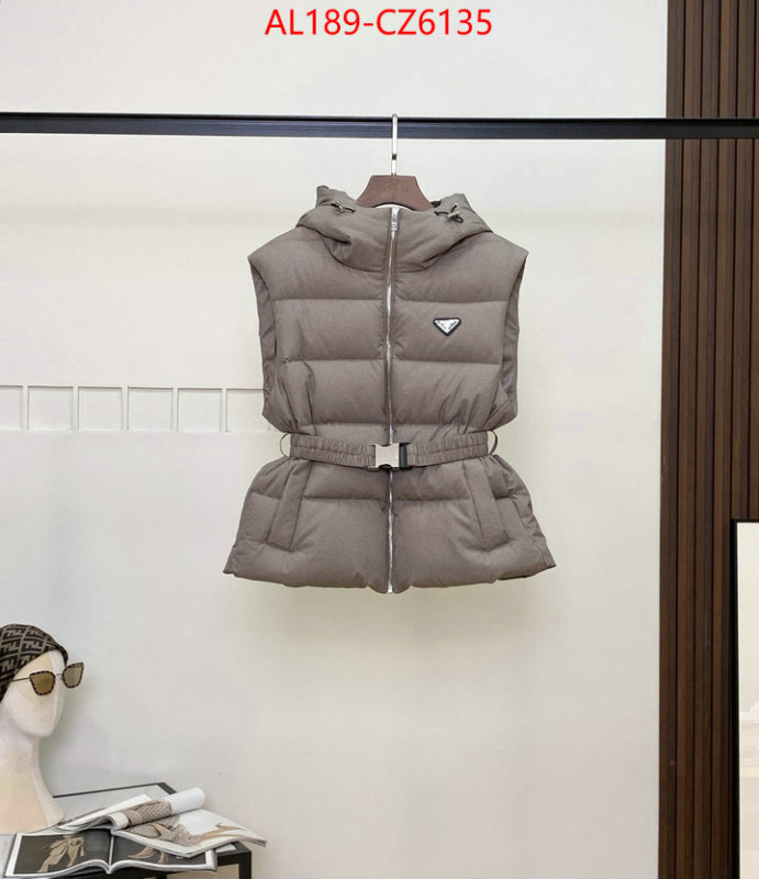Down jacket Women-Prada buy best quality replica ID: CZ6135 $: 189USD