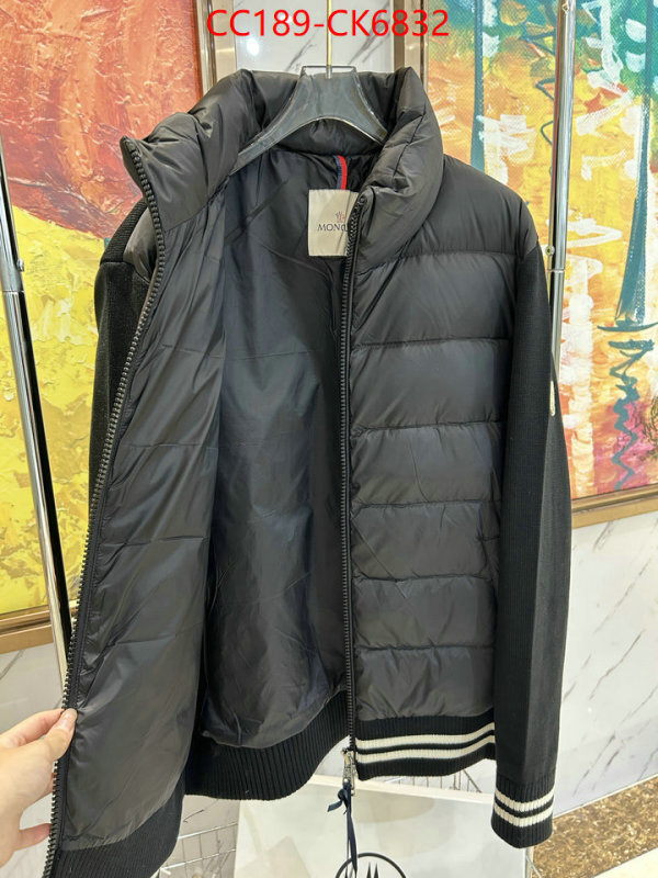Down jacket Women-Moncler designer fashion replica ID: CK6832 $: 189USD