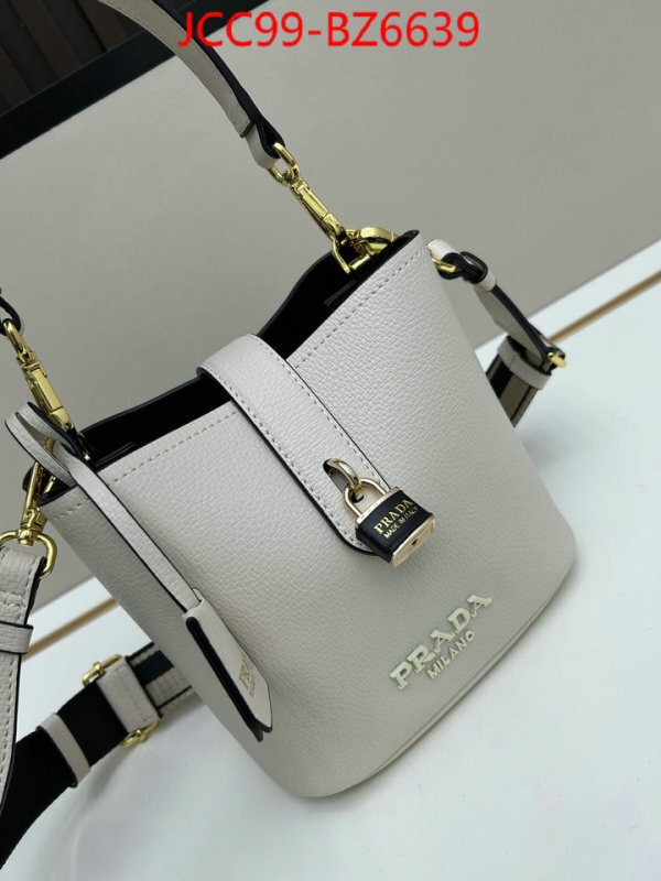 Prada Bags(4A)-bucket bag luxury 7 star replica ID: BZ6639 $: 99USD,