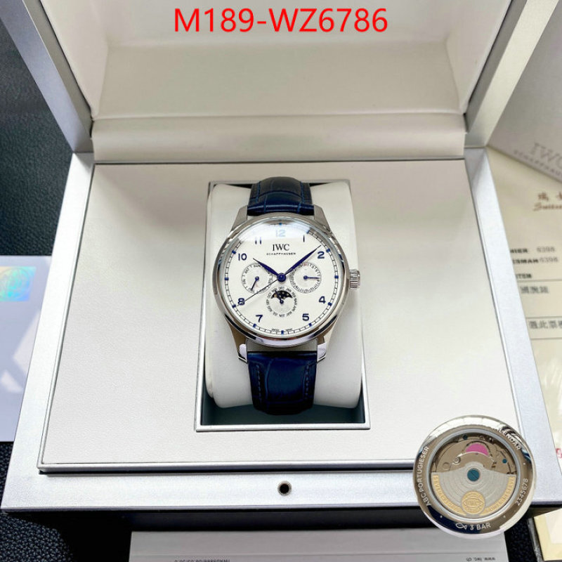 Watch(4A)-IWC fake ID: WZ6786 $: 189USD