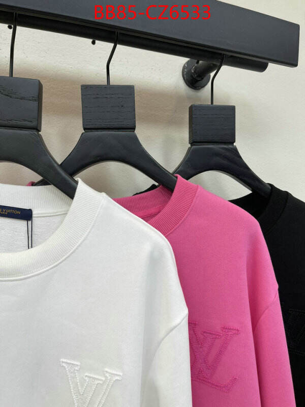 Clothing-LV wholesale imitation designer replicas ID: CZ6533 $: 85USD