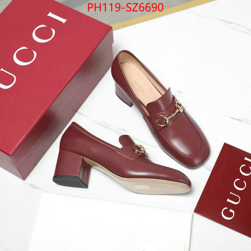 Women Shoes-Gucci best fake ID: SZ6690 $: 119USD