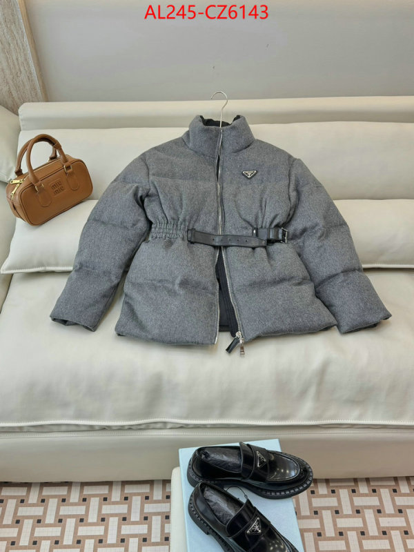 Down jacket Women-Prada fake high quality ID: CZ6143 $: 245USD