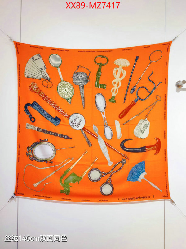 Scarf-Hermes what's the best to buy replica ID: MZ7417 $: 89USD