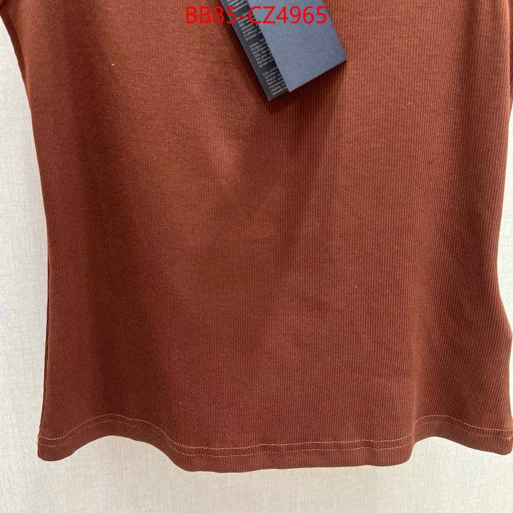 Clothing-Prada high quality designer replica ID: CZ4965 $: 85USD